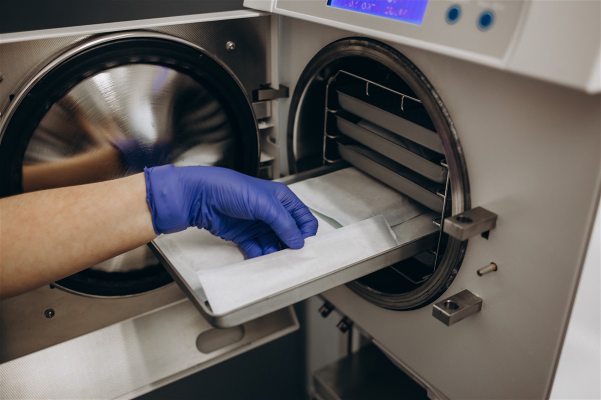 autoclave de laboratoire médical